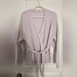 Smash + Tess Soft Lilac Cardigan